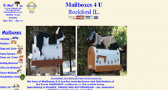 Desktop Screenshot of mailboxes-4-u.com